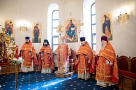 Глава Ханты-Мансийской митрополии совершил Литургию в женском монастыре в честь иконы Божией Матери «Умиление» г. Сургута