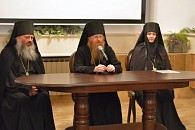 В Оптиной пустыни состоялась духовная беседа наместника епископа Иосифа с игумениями и сестрами монастырей Калужской митрополии