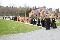 В день памяти преподобного Афанасия Сяндемского глава Карельской митрополии совершил богослужение в Сяндемском монастыре